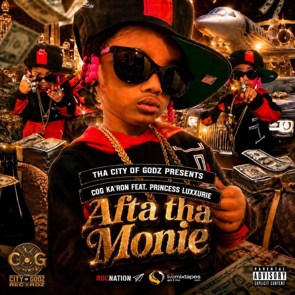 Afta Tha Monie (w/ COG KA'RON) — cover art
