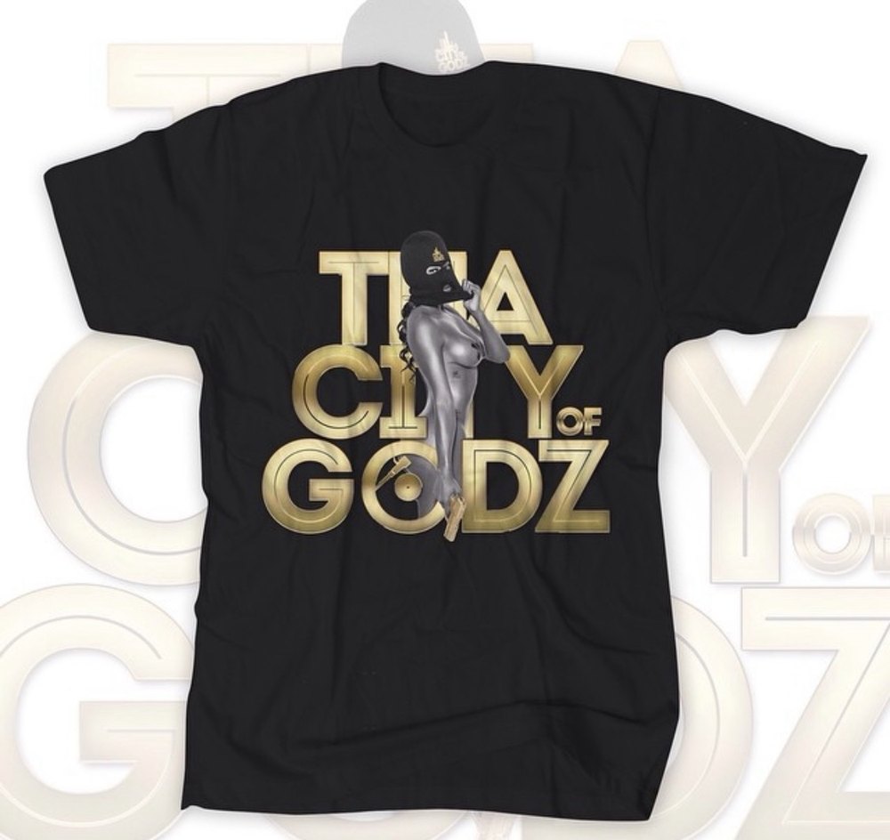 OG Ski Mask COG Tee — black