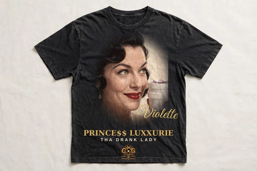 Violette Tee — Princess of Luxury Collection